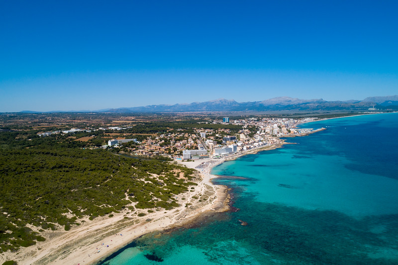 Playa Margalida, Islas Baleares.