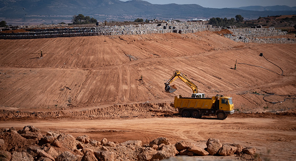 Foto Greenpeace. Vertedero de Caudete de las Fuentes (Valencia)
