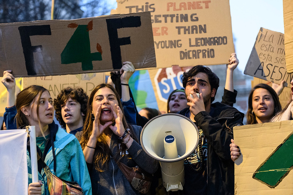 Manifestación por el clima