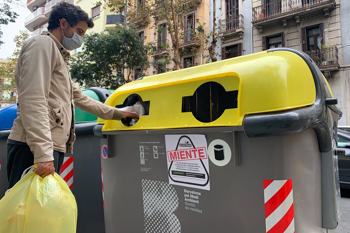 Ecoembes miente Barcelona