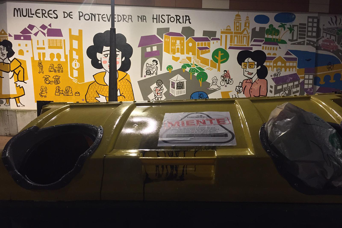 Ecoembes miente Pontevedra