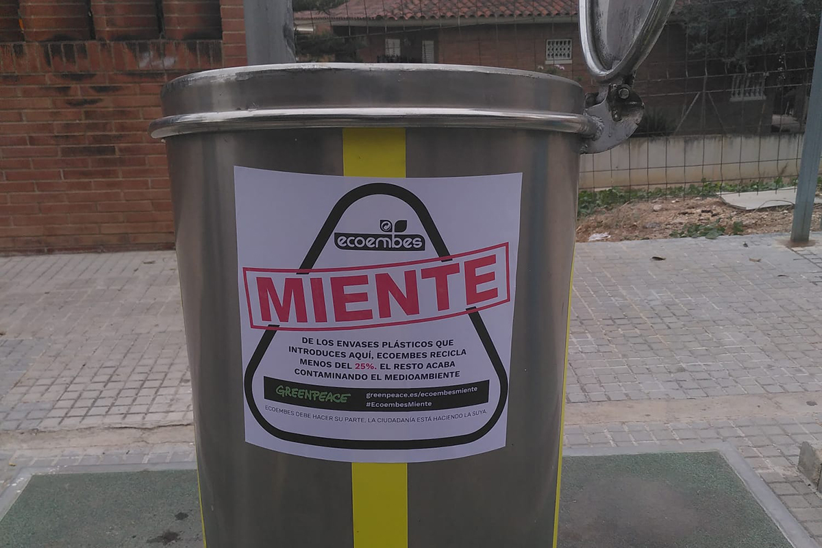 Ecoembes miente Tarragona