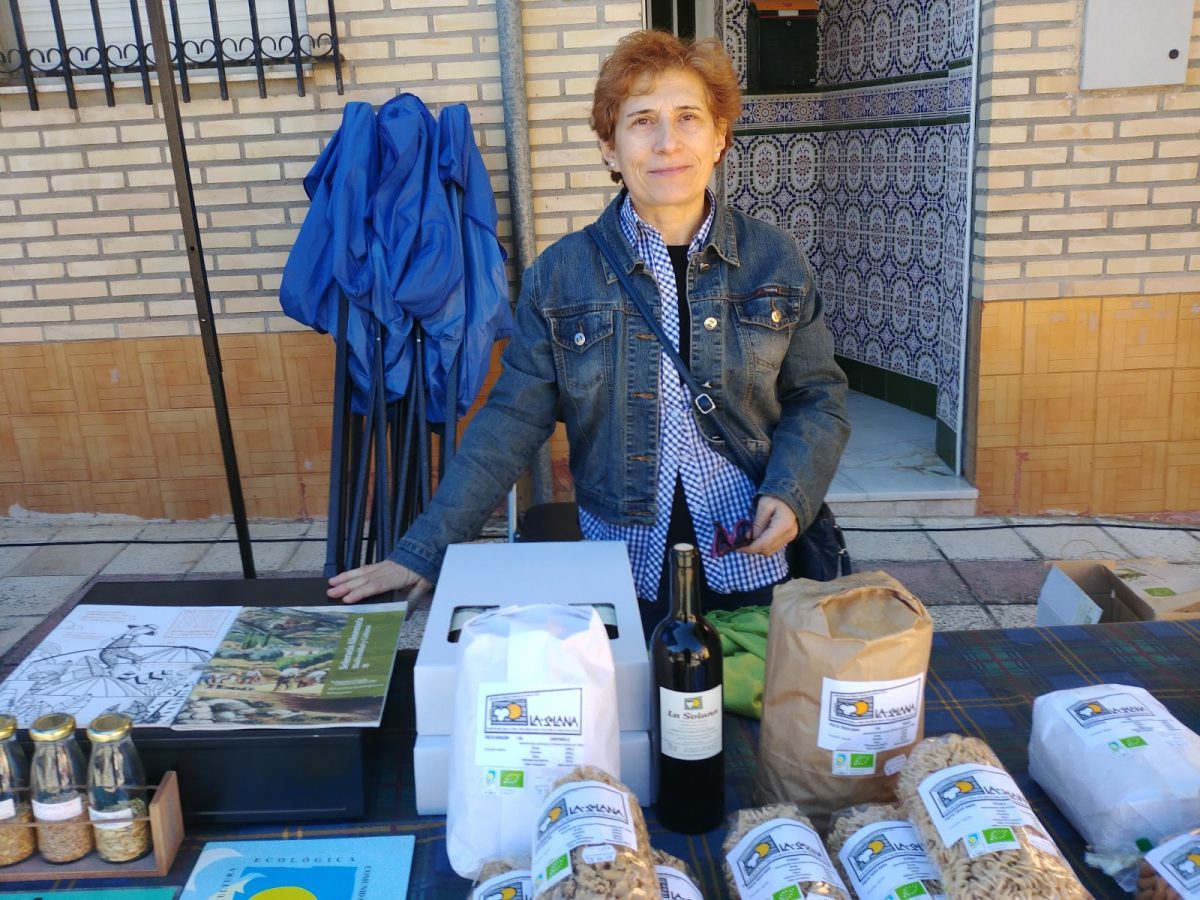 Belén Verdugo, agricultora ecológica. 
