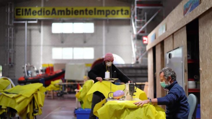 Voluntarios Greenpeace Pandemia