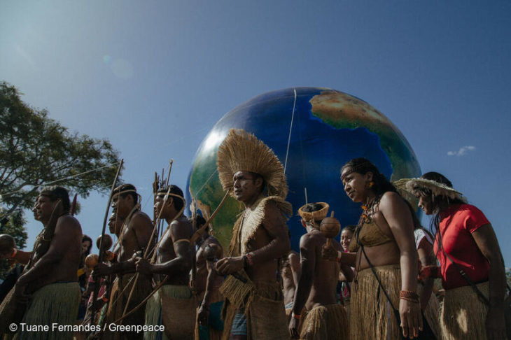 Free Land Camp 2022 en BrasilAcampamento Terra Livre 2022 en Brasilia