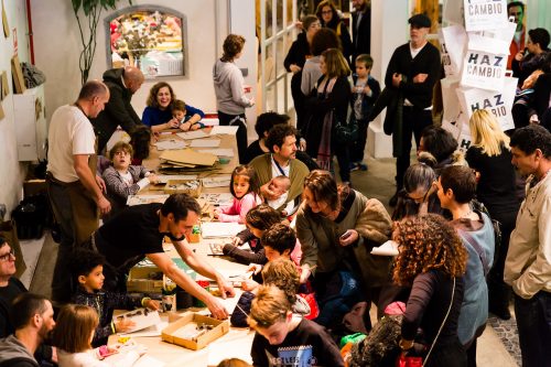 Evento Haz de Greenpeace de alternativas creativas al consumo