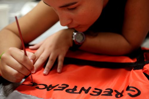 Rainbow Warrior Crew in the Amazon