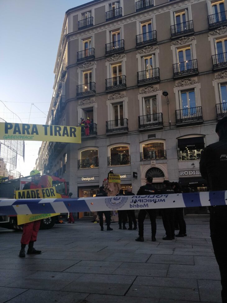 Zona acordonada por la policía
