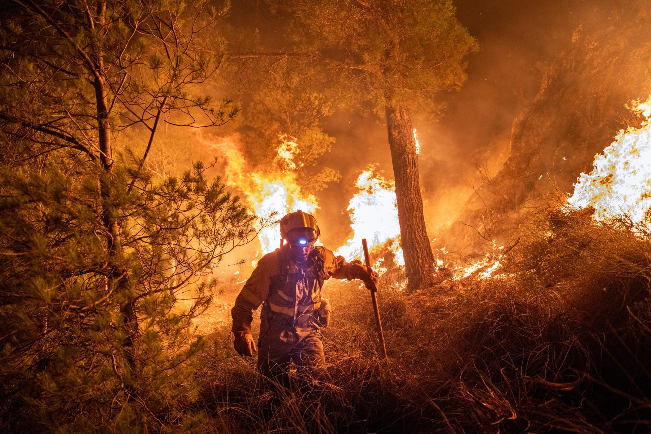 Incendio forestal del Líetor
