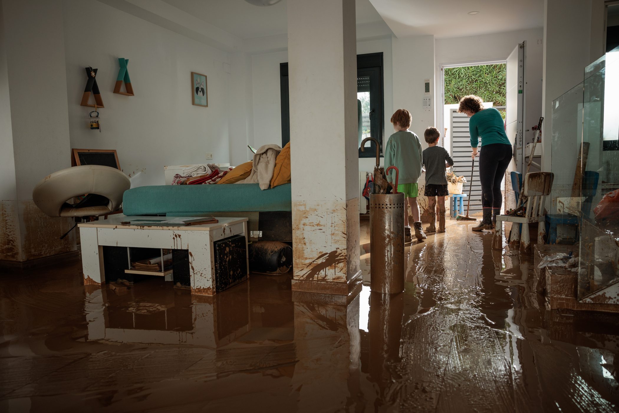 Aniversario dana: casa inundada en Picanya, Valencia