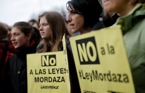 derrogar a Lei Mordaza